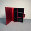 PU Booket Jewelry Box for Ring Earring Pendant Necklace Set