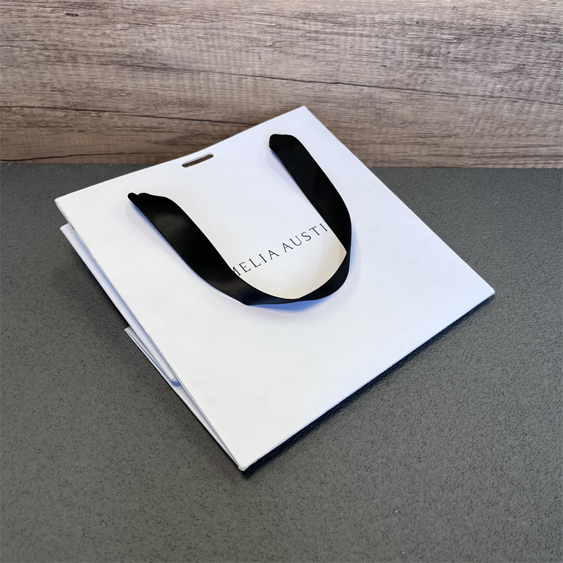 Wholesale paper handle bag for jewelry watch 