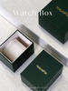 Luxury Craft Small Soft Touch Paper Jewelry Packaging Cardboard Strap Watch Box