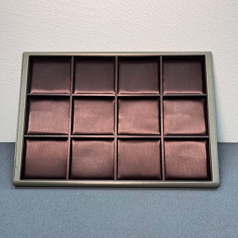 High Quanlity PU Packaging Jewelry Tray for Jewelry Ring Earring Pendant Necklace