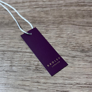 Eco Friendly Custom Thicken Paper Printing Logo Tag for Jewelry