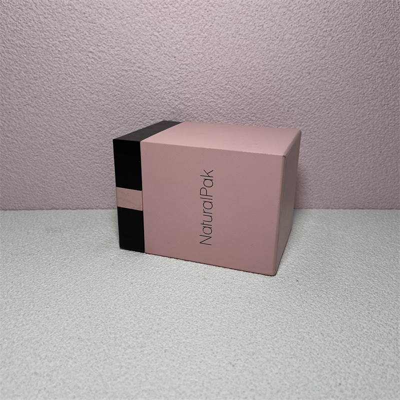Luxury Pink Packaging Box for Gift Watch Jewelry Perfume