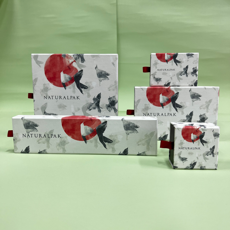 Drawer Printing Paper Jewelry Box for Ring/Earring/Pendant/Bangle/Bracelet/Necklace/Set Box