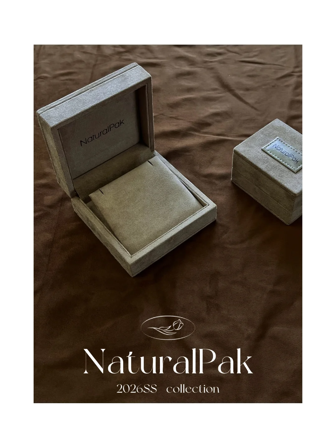 Luxury Wooden Shell Packaging Cardboard Jewelry PU Box