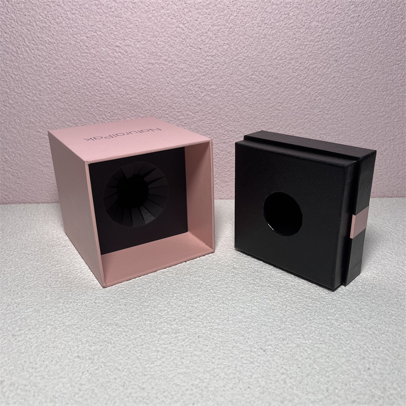 Luxury Pink Packaging Box for Gift Watch Jewelry Perfume