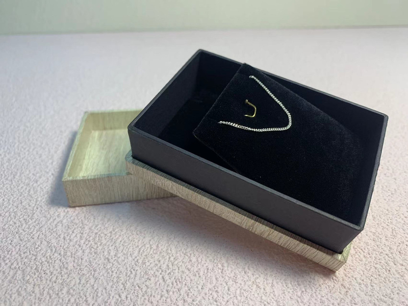 Jewellery Box Manufacture Custom Creative Cardboard Ring Pendant Bracelet Bangle Necklace Watch Star Wood Grain
