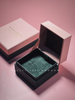 Luxury Craft Small Black Jewelry Packaging Cardboard Jewelry Box