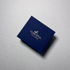 High Quality Blue Special Touch Paper Packaging Box for Watch