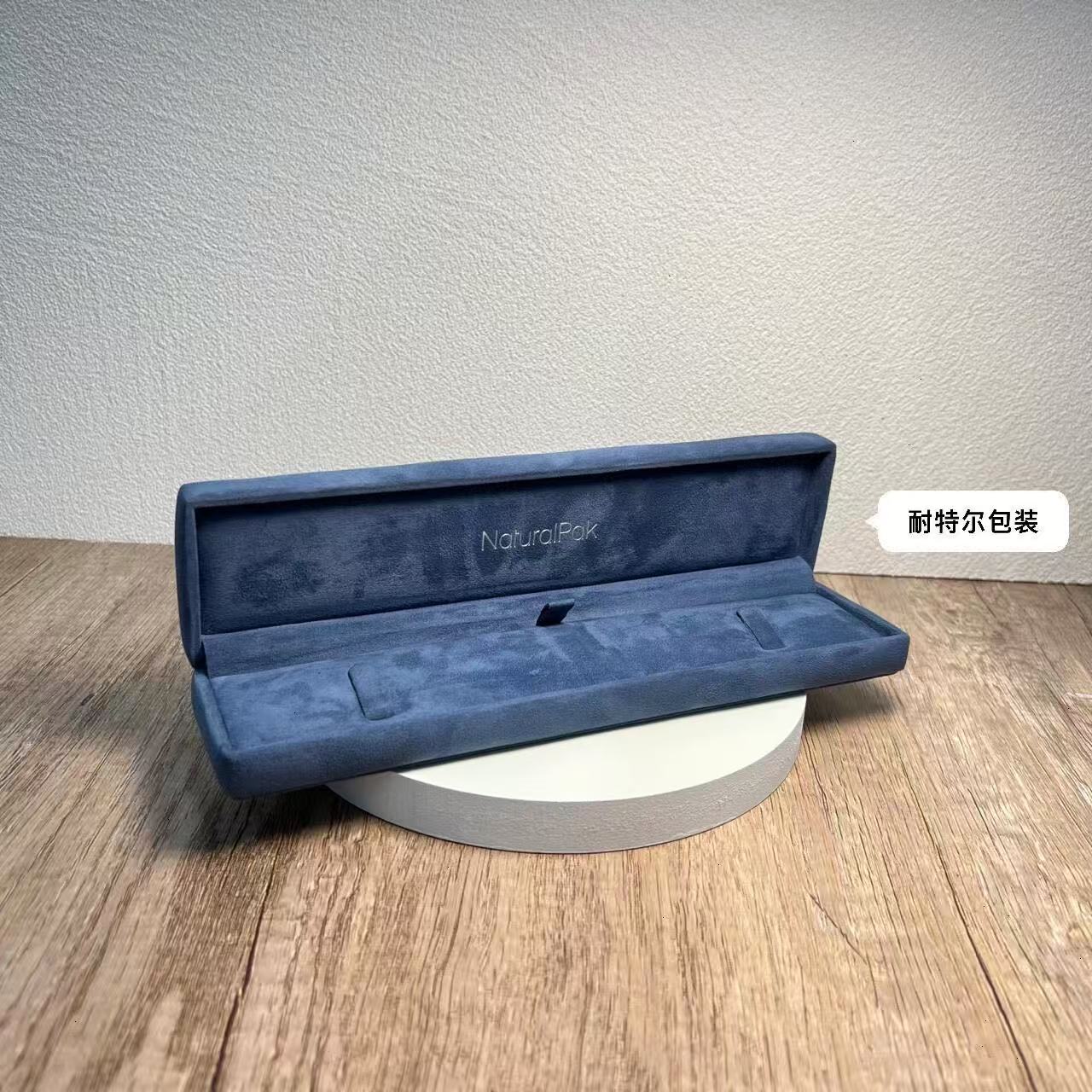 Custom Jewelry box Luxury suede for diamond