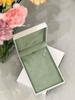 Luxury Custom Logo Paper Jewelry Box Soft Velvet Insert Ring Pendant Packaging Gift Box